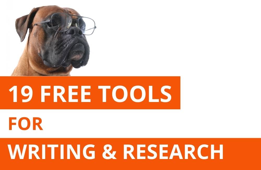 19 Academic Writing Tools (that are completely free!)