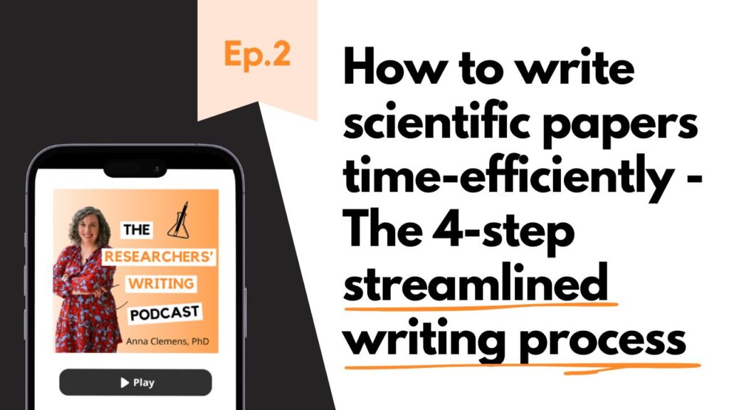 How to submit in 8 weeks or less: My streamlined scientific paper writing process